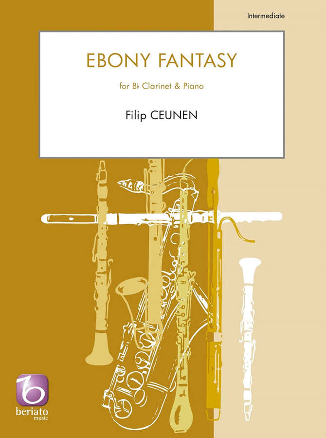CEUNEN - EBONY FANTASY - CLARINETTE SIB ET PIANO