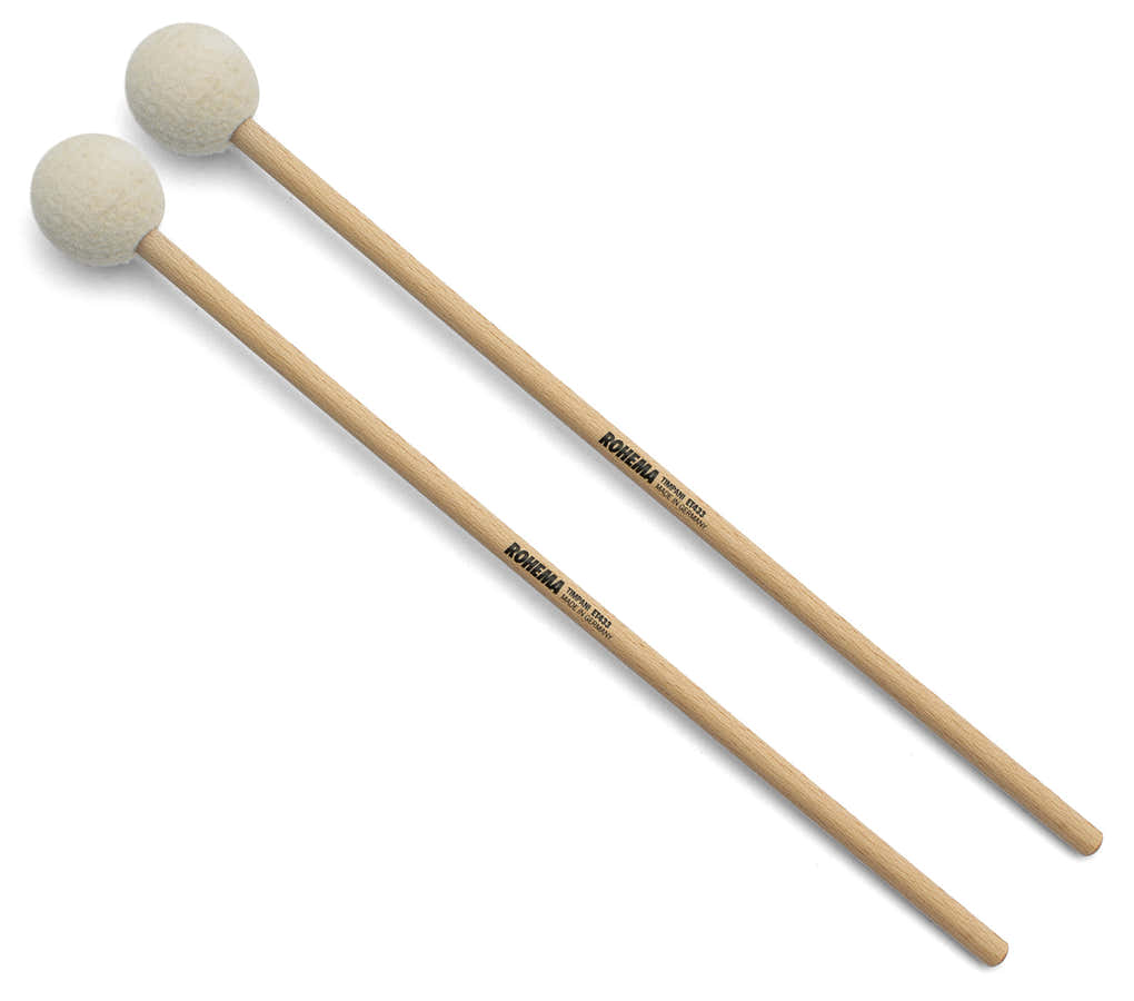 ET433 Baguettes Timbales Timpani Feutre 40MM Hard