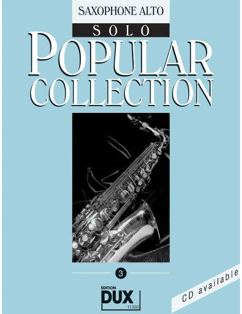POPULAR COLLECTION 3 - SAXOPHONE ALTO SOLO
