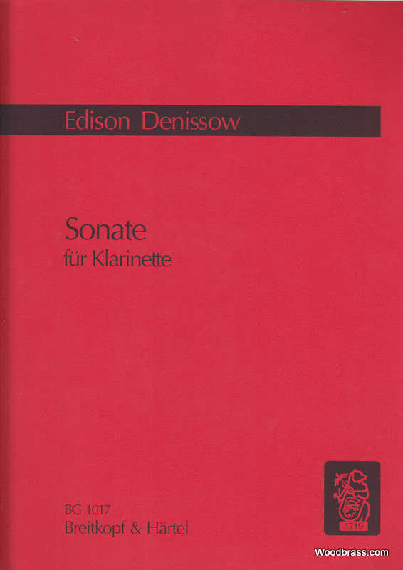 Denissow Edison - Sonate voor soloklarinet