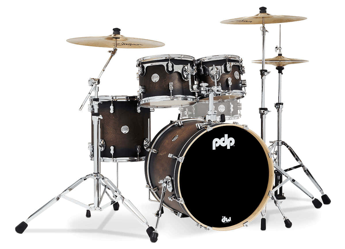 Fusion 20 Concept Maple Satin Charcoal Burst
