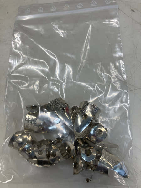 36R Nickel Silver Onglets, Sachet De 20, 0.025 Mm - Stock B