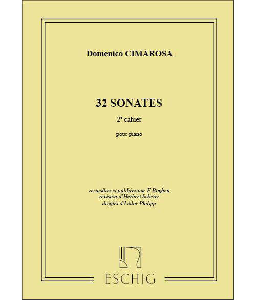 Cimarosa D. - 32 sonates - Piano