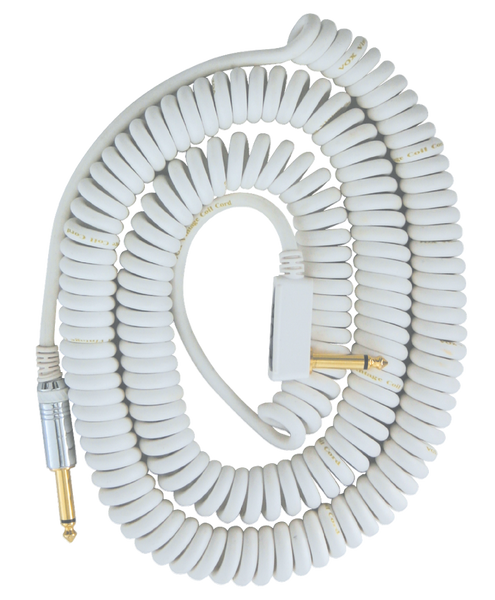 VCC90 Câble Jack Spirale 9M Blanc