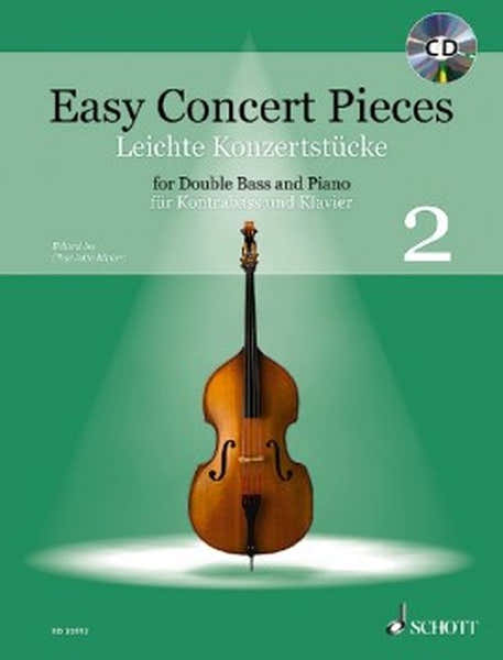 Schott Easy Concert Pieces Vol.2 - Contrebasse & Piano