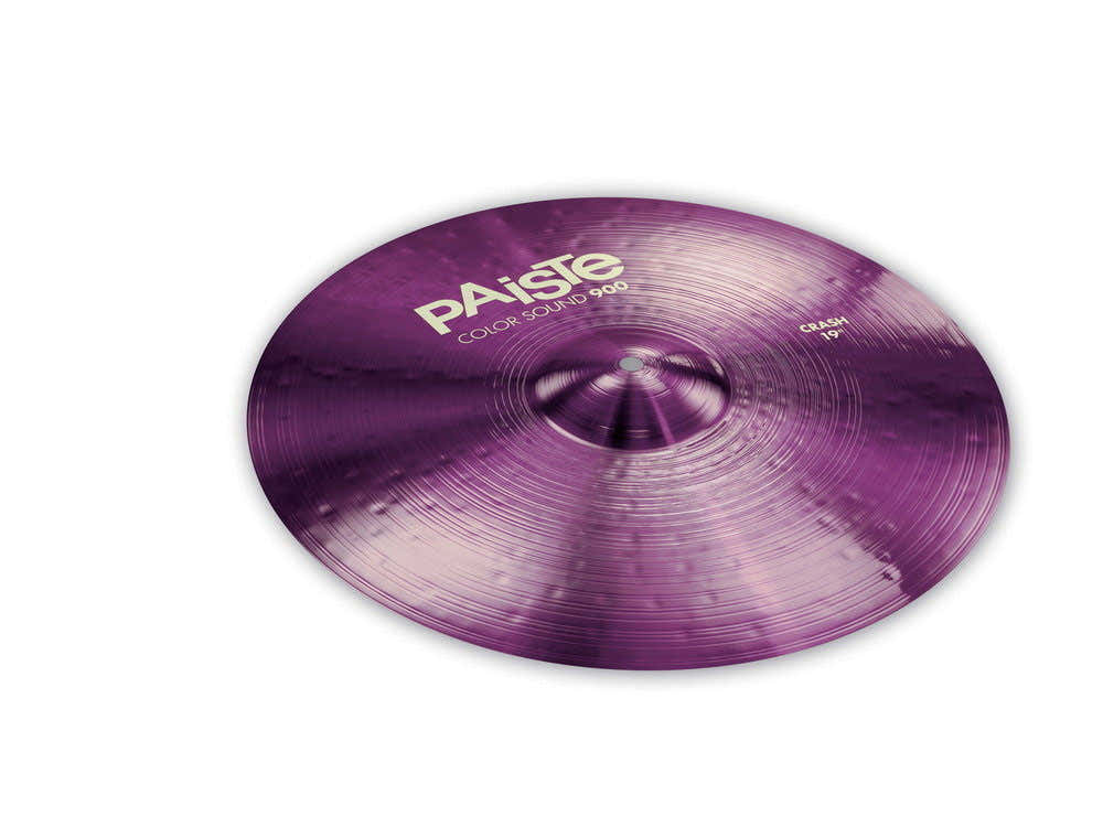 CRASH BEKKEN 900 SERIE COLOR SOUND PURPLE 19"