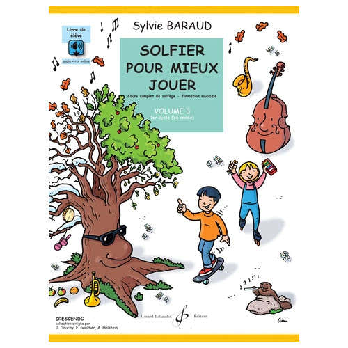 Billaudot Solfier Pour Mieux Jouer Vol.3 (Élève) - Baraud