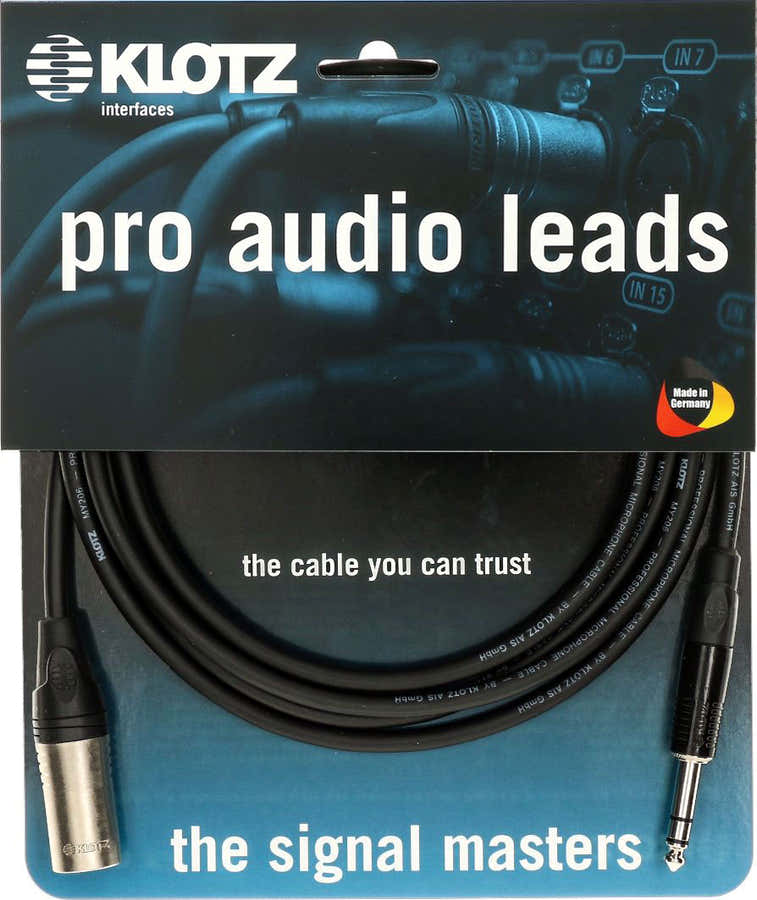 Cable 7,50 M - Xlr Male / Jack Stereo