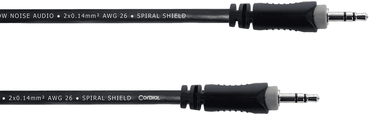 Stereo-Audiokabel Minijack 1,5 M