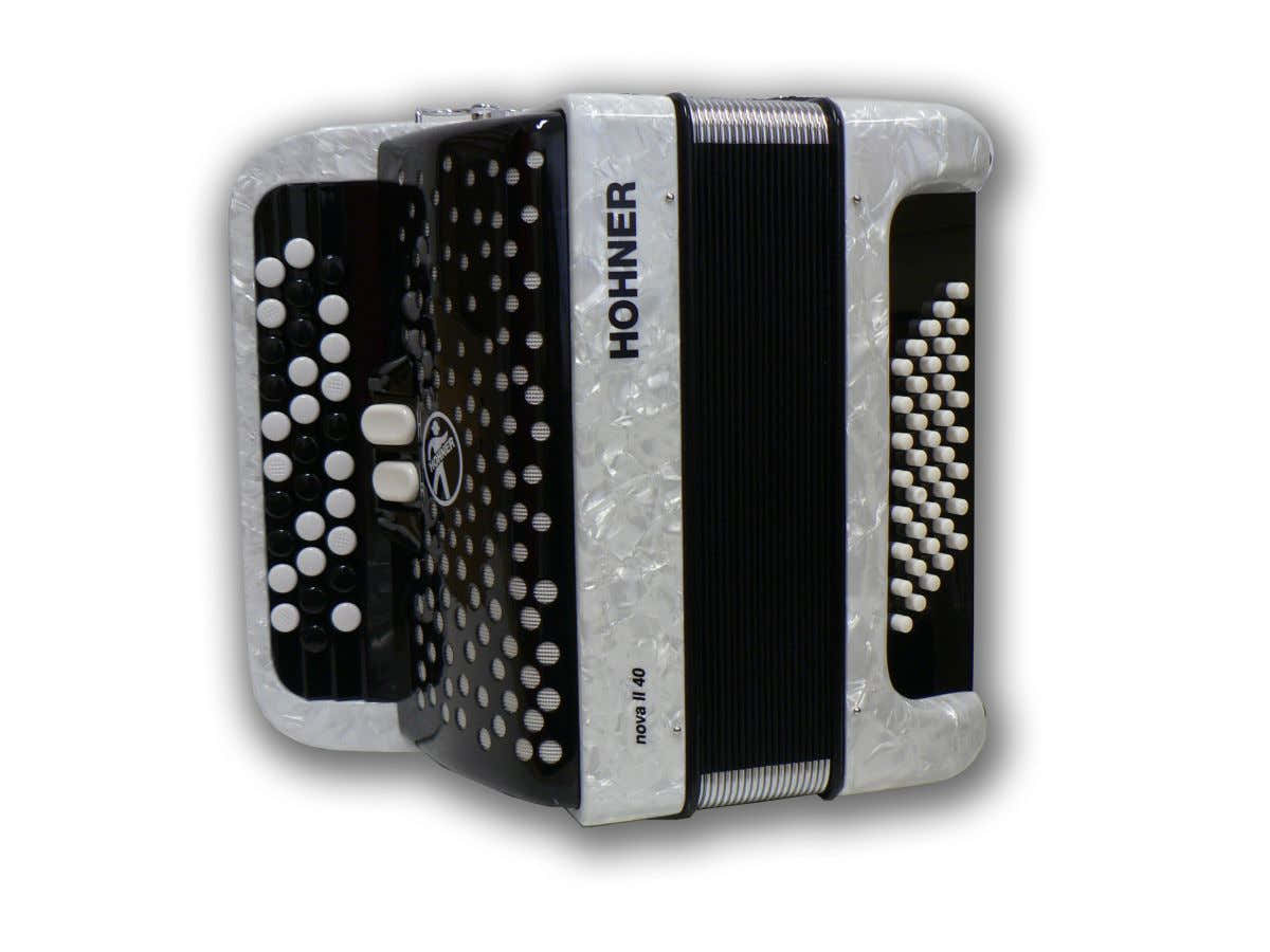Nova II 40 Blanc Touches Boutons