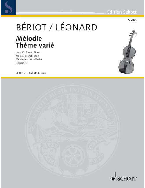 Bériot - Les Ecoles Du Violon Série 3 - Violon et Piano