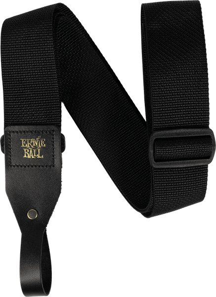Ernie Ball Sangle Polypro Noire pour Guitare Acoustique