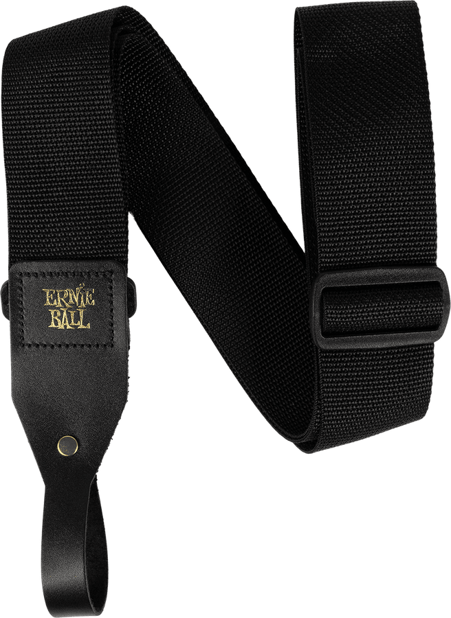 Sangle Polypro Noire pour Guitare Acoustique