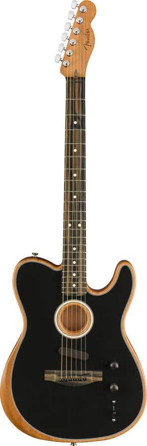 Telecaster American Acoustasonic Ebo Zwart