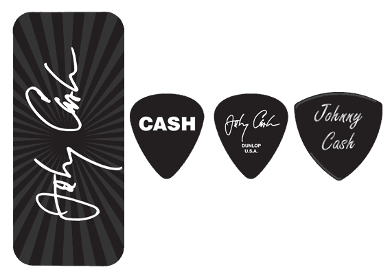 6 x Johnny Cash Signature Medium Boîte