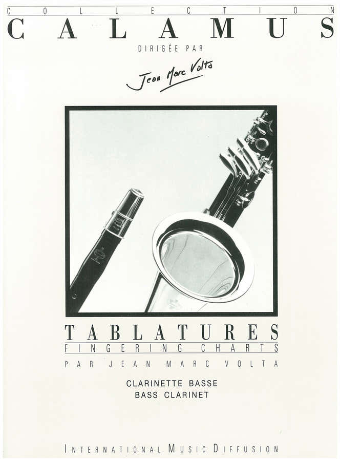 Volta JEAN-marc - Tablatures Clarinette Basse