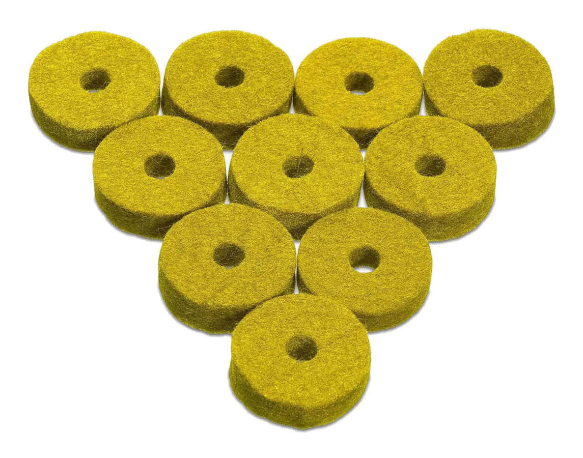 AWFYL Pack Feutres Cymbales Jaune X10