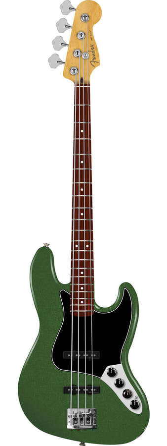 Jazz Bass Active Player II Modified RW Oogstgroen metallic