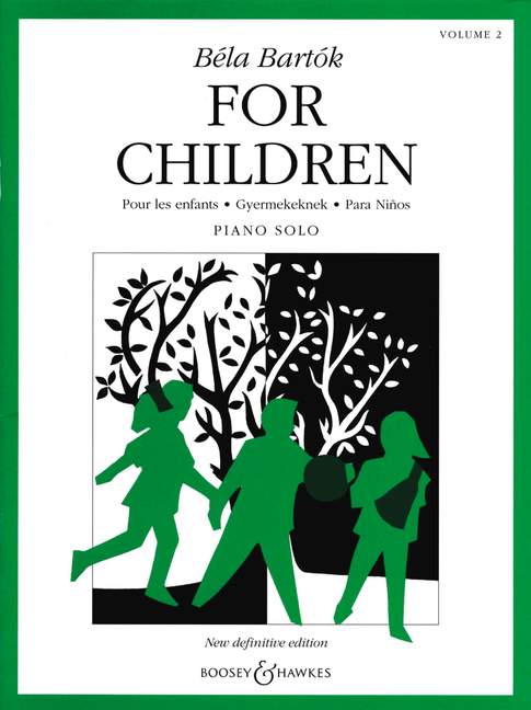 Bartok Bela - For Children Vol.2 - Piano