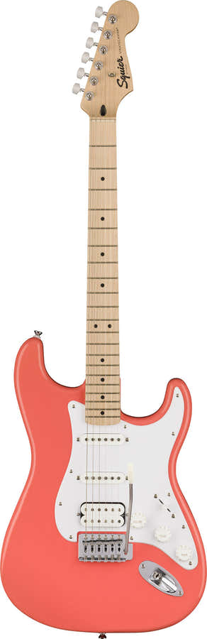 Stratocaster HSS Sonic Mn Tahitiaans koraal
