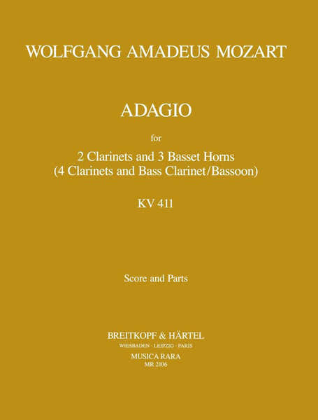 MOZART W.A. - ADAGIO KV 484A (411)