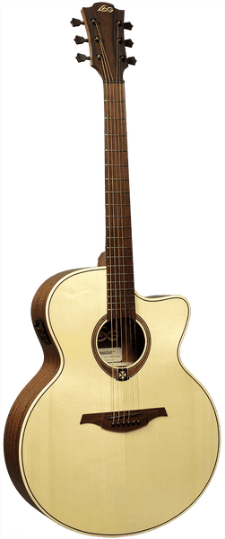 Lâg Tramontane T177JCE Jumbo Elektro Cutaway