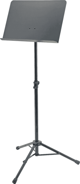 11960 Pupitre D'orchestre Noir Hauteur Reglable de 740 A 1270 MM