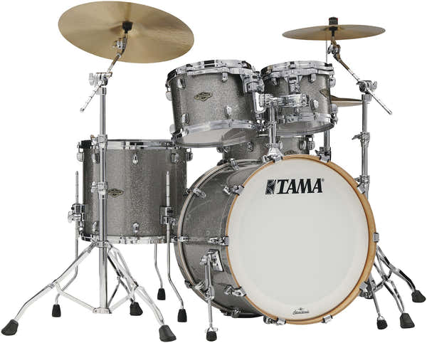 Tama WBR42S-SSS - Starclassic Walnut/Birch Stage 22" Rookzilver met glinstereffect