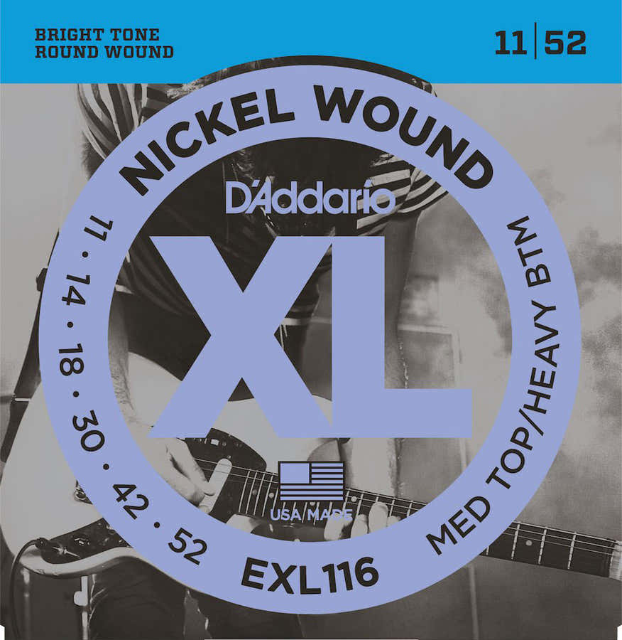 EXL116 Nickel Wound Medium Top/heavy Bottom 11-52