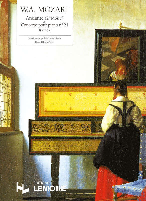 Mozart W.a. - Andante Du Concerto Pour Piano N°21 KV467 - Piano