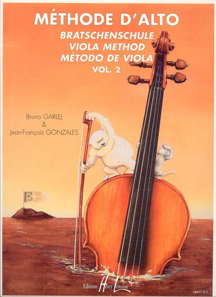 Lemoine Garlej/gonzales - Méthode D'alto Vol.2 - Alto