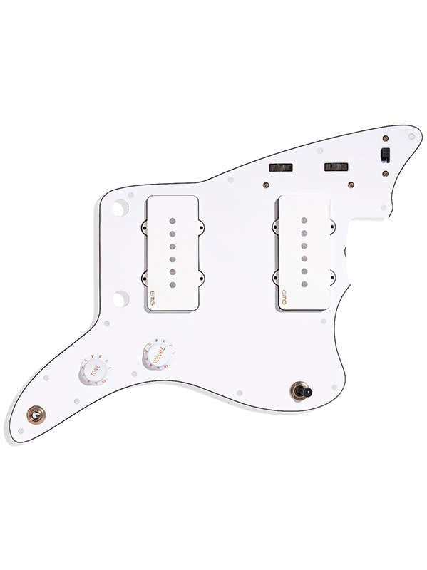 PICKGUARD COLLECTION J-MASTER - WHITE
