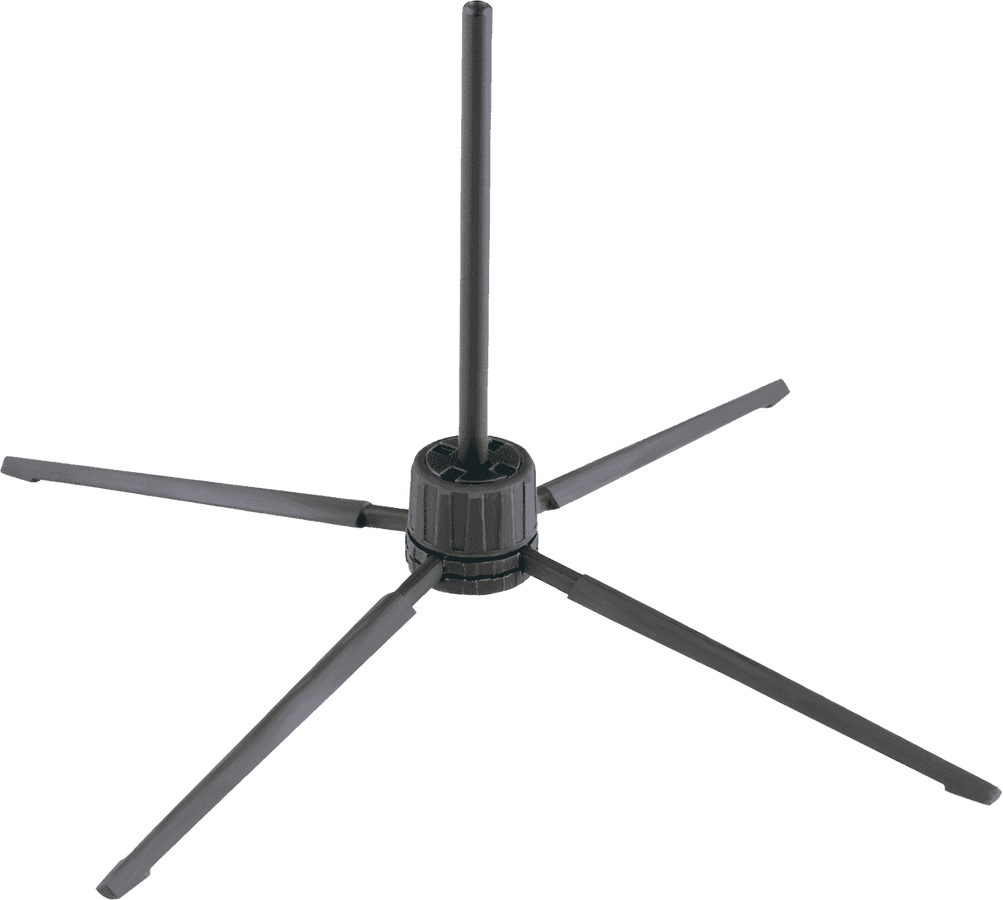Stand Noir Flute A Bec Alto et Ténor