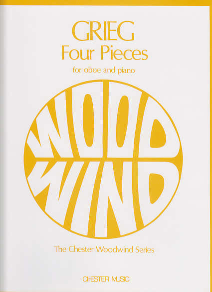 Grieg E. - Four Pieces - Hautbois et Piano