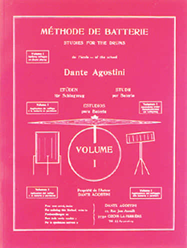 Editions Agostini Méthode De Batterie Vol.1 - Agostini