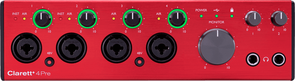 Focusrite Clarett+ 4pre
