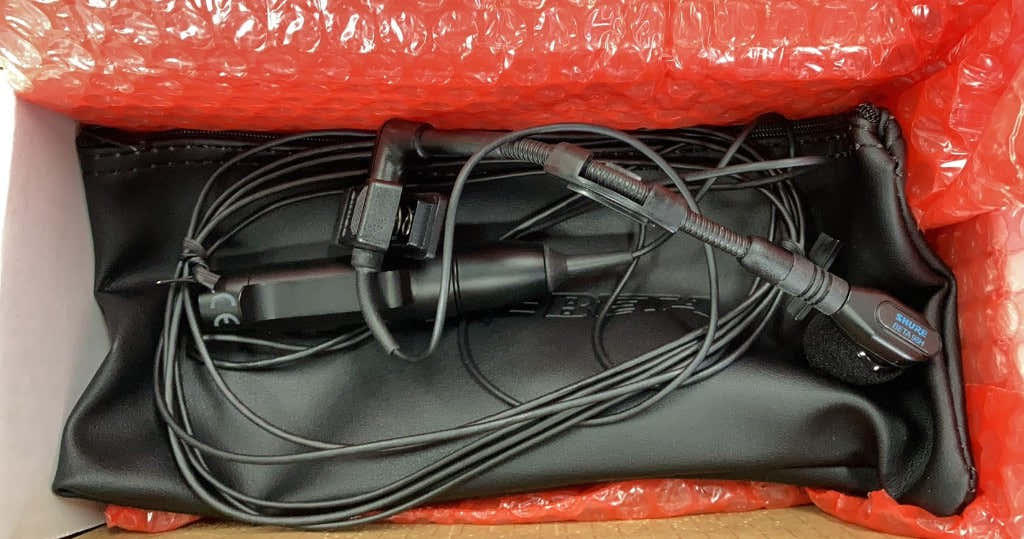 BETA98 H/C M + Voorversterker RPM626 Vast aan de kabel – B-stock