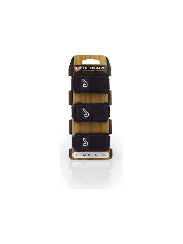 FretWraps 3-Pack Black - Large