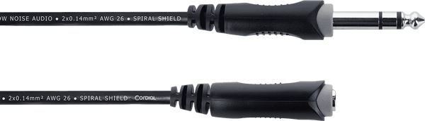 Câble Audio Stéréo Jack Mâle / Femelle 5 M