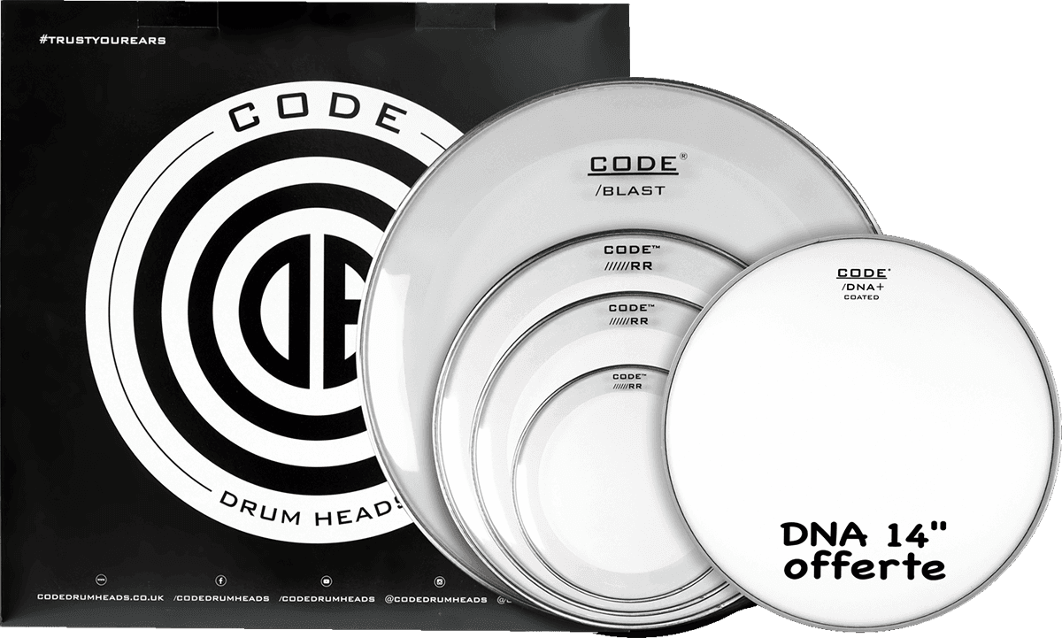 Full Pack Reso Ring Clear 10/12/14/20 + 14" DNA Sablée