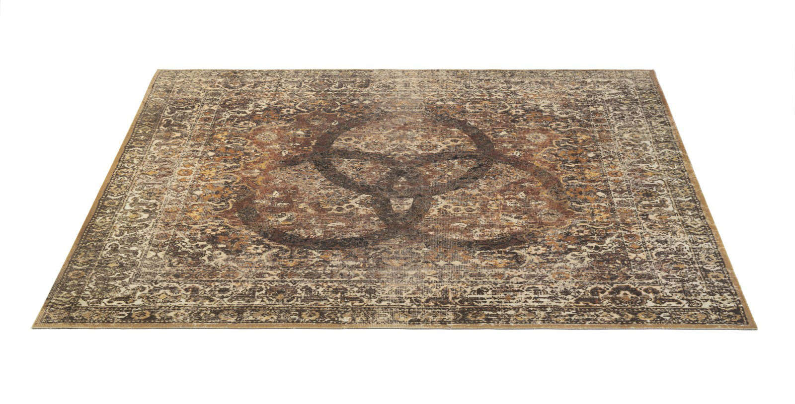 VP185-BNZII Tapis Vintage Persian 1.85 X 1.60M Bonzo II