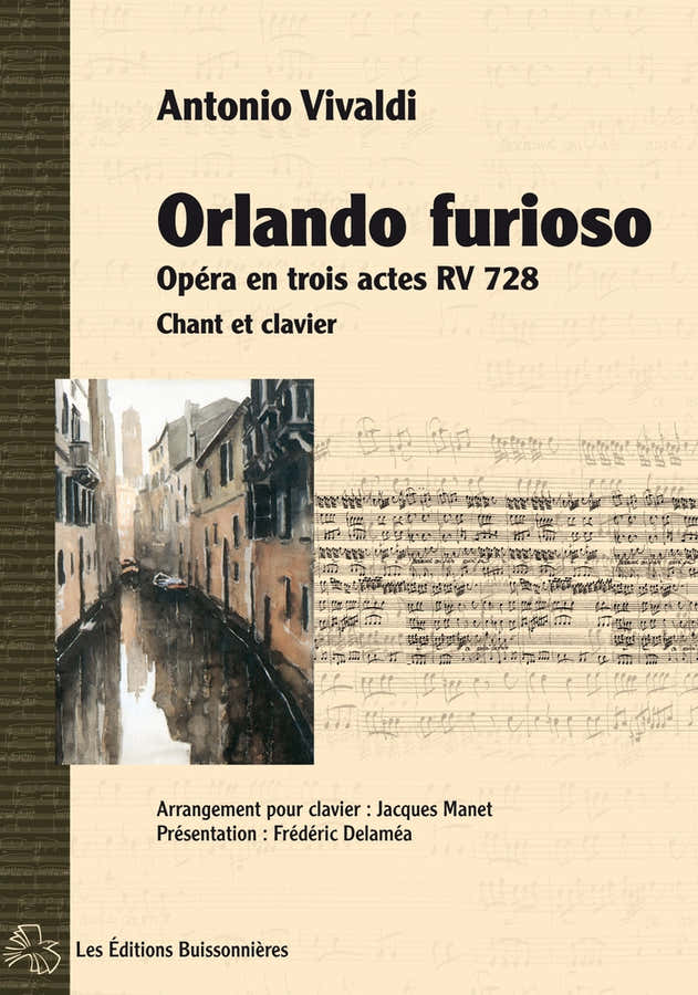 Vivaldi A. - Orlando Furioso - Chant-piano