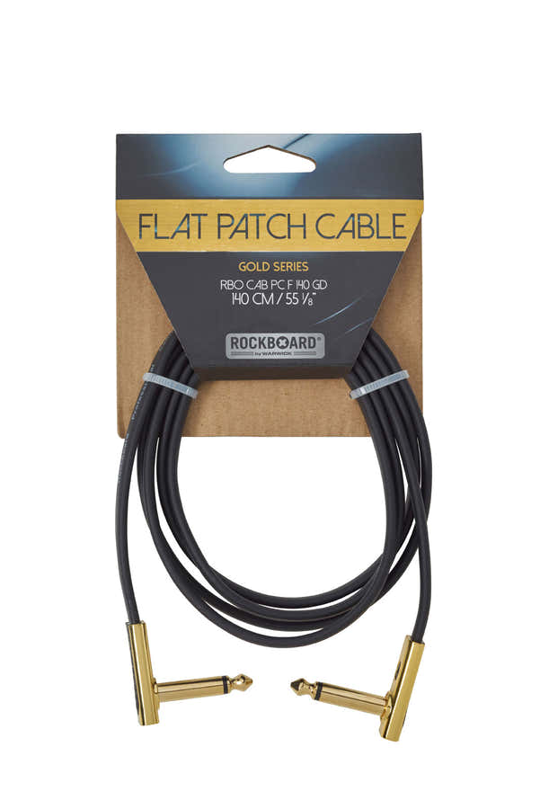 Flat Patch Gold Series CAB-pc-F-140-gd