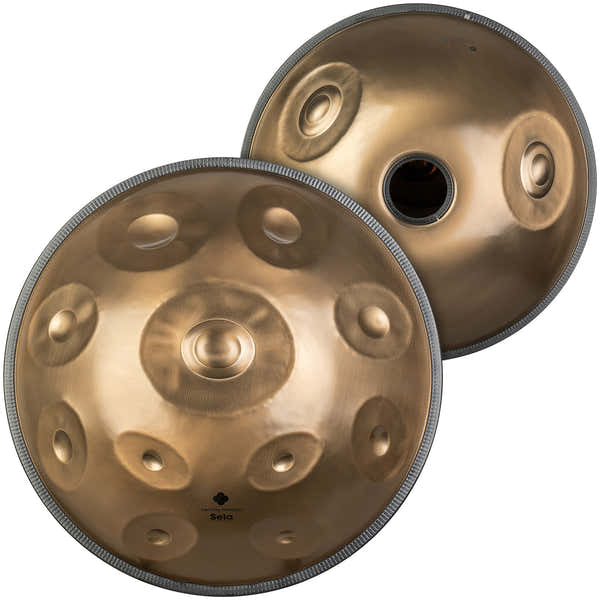 Sela Percussion Harmony Handpan D Kurd 11+2 - Stainless Steel