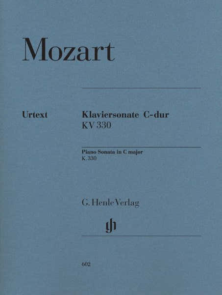 MOZART W.A. - PIANO SONATA C MAJOR K. 330 (300H)