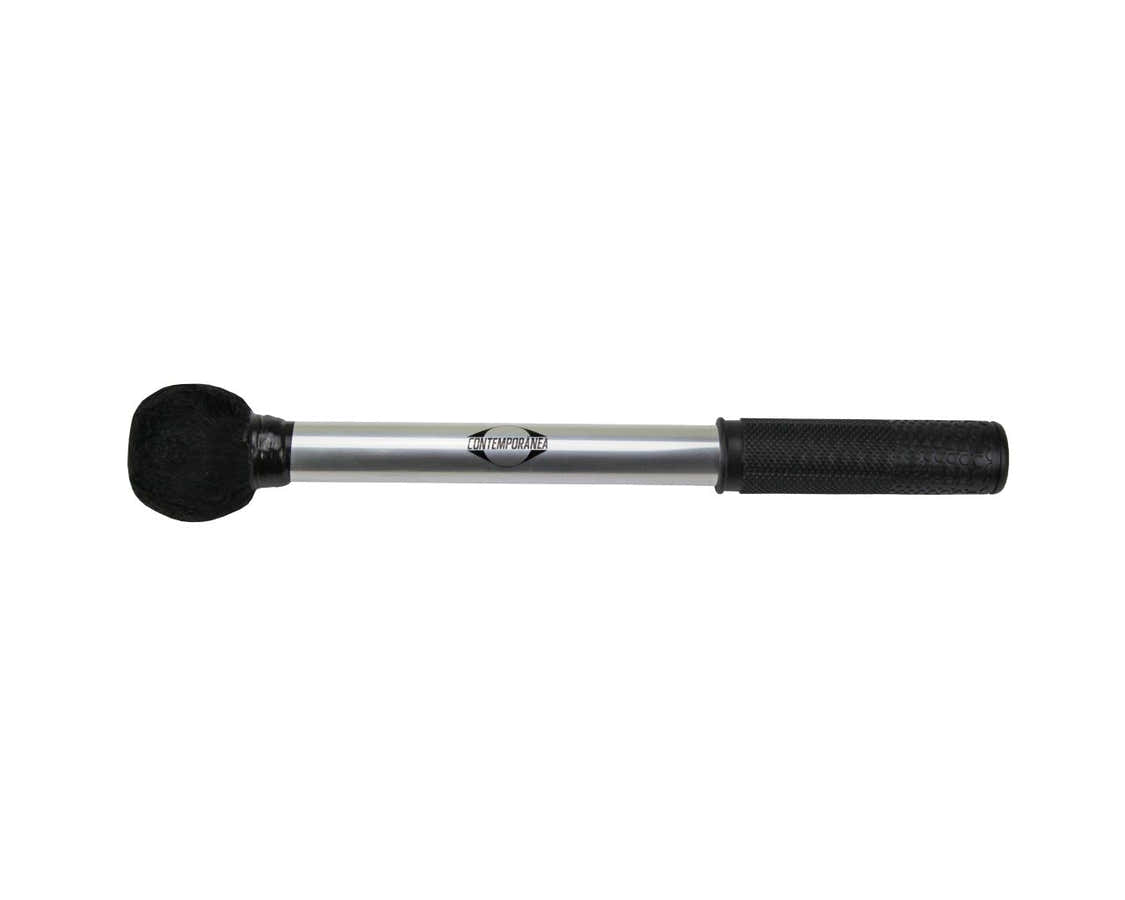 C-BS02B - Mailloche De Surdo Noire Aluminium 30CM