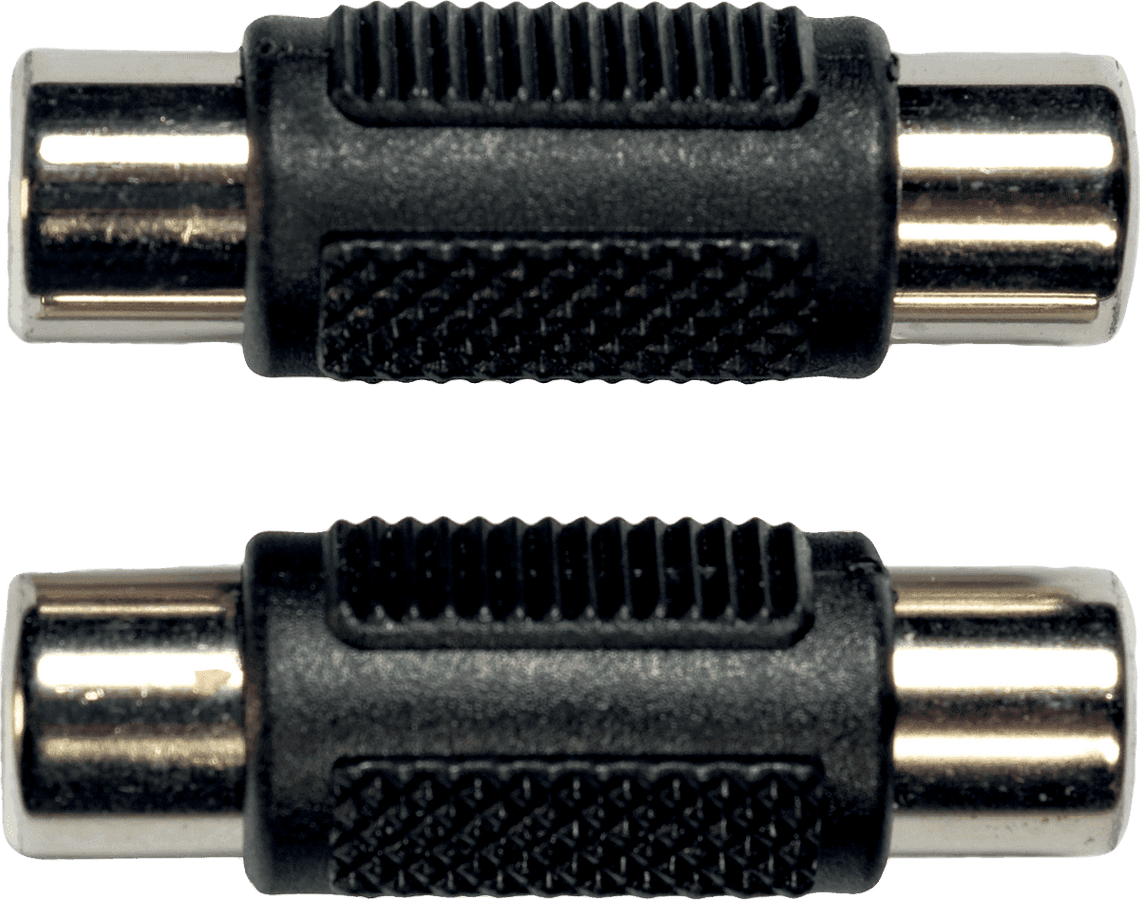 Adaptateur RCA Fem. RCA Fem. - Lot de 2
