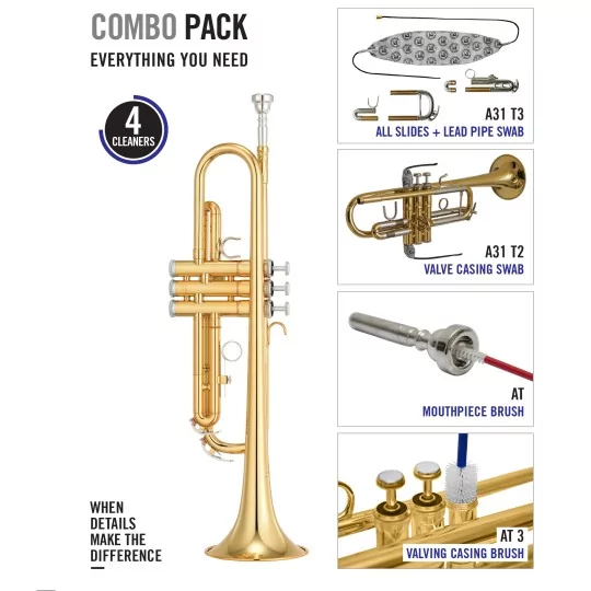 TROMPET COMBO PACK VERZORGINGSSET ( A31T2- A31T3 - A31T4 )