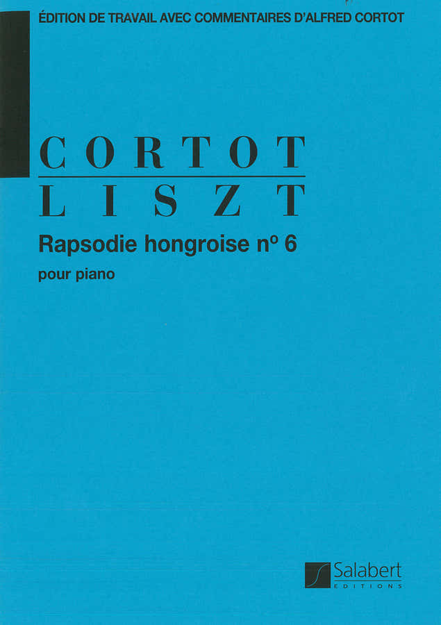 LISZT - RAPSODIE HONGROISE N 6 - PIANO
