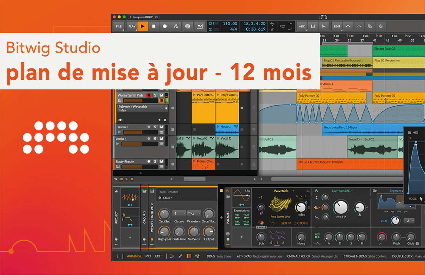 Studio-uitbreidingsplan